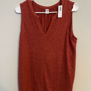 Old Navy Rust orange Sleeveless Tank Top